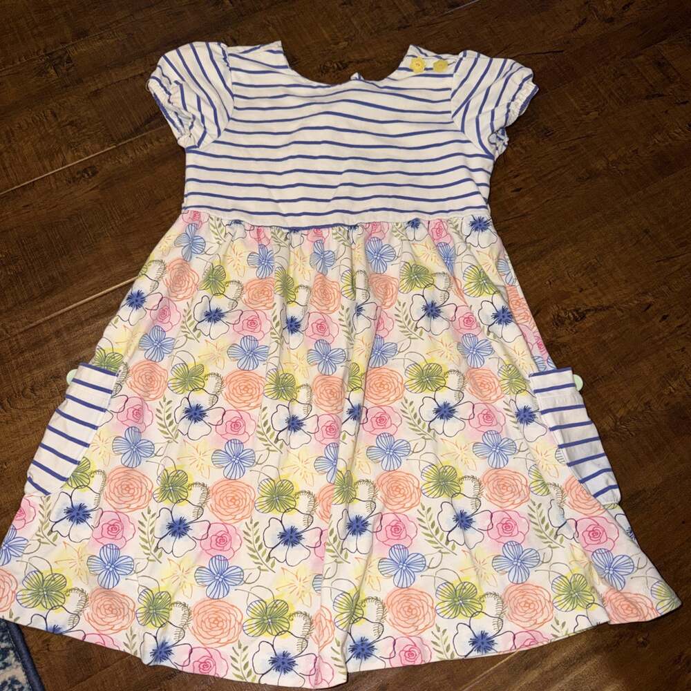 Matilda Jane Verbena Dress w/Pockets EUC Girls Happy And Free Size 10
